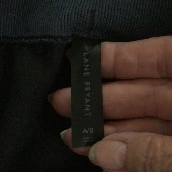 Lane Bryant Leggings Size A/B Blue Gently used - Picture 3 of 5